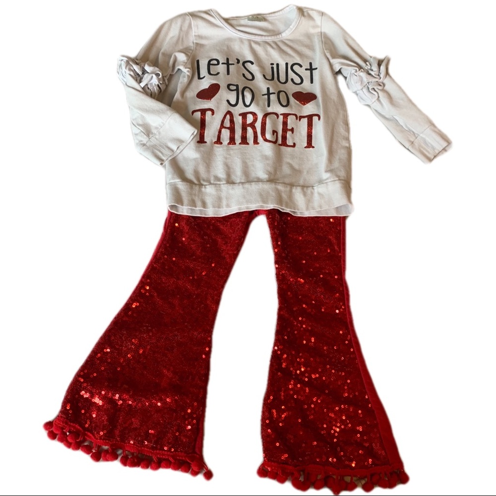 Boutique Target/Sequin Flares